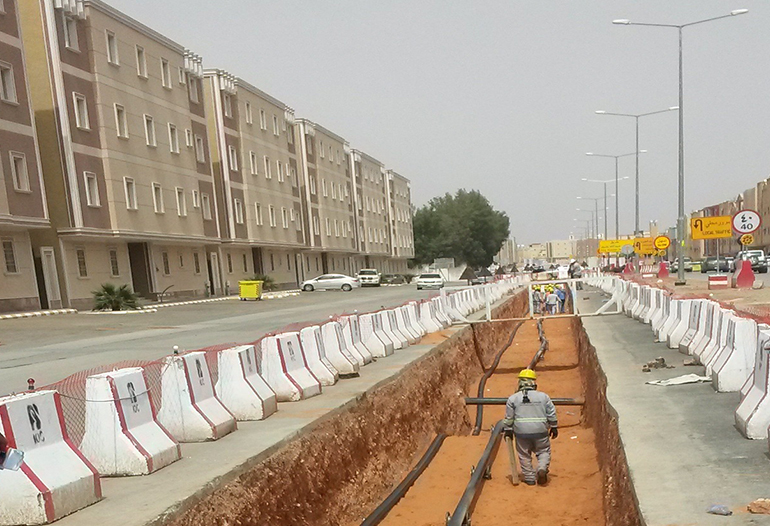 Interconnection of 380/132 Kv Ashbailyah Substation with 132 Kv Network in Riyadh