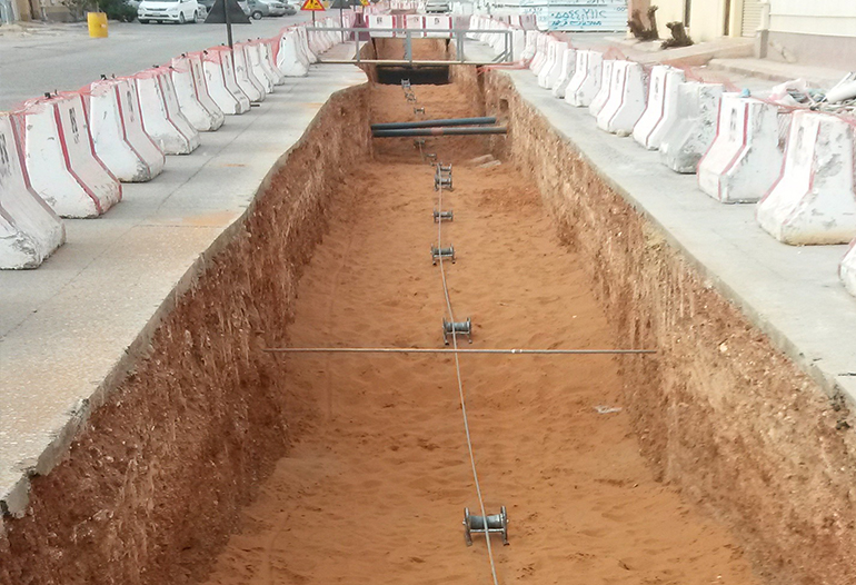 Interconnection of 380/132 Kv Ashbailyah Substation with 132 Kv Network in Riyadh