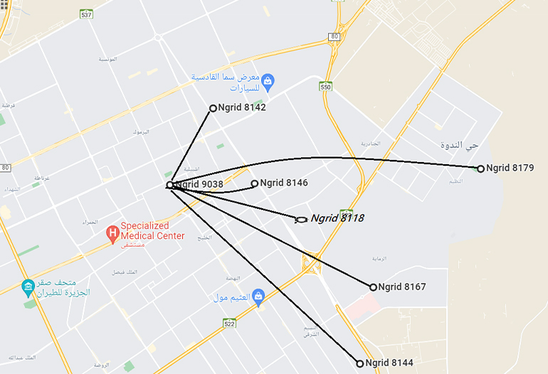 Interconnection of 380/132 Kv Ashbailyah Substation with 132 Kv Network in Riyadh