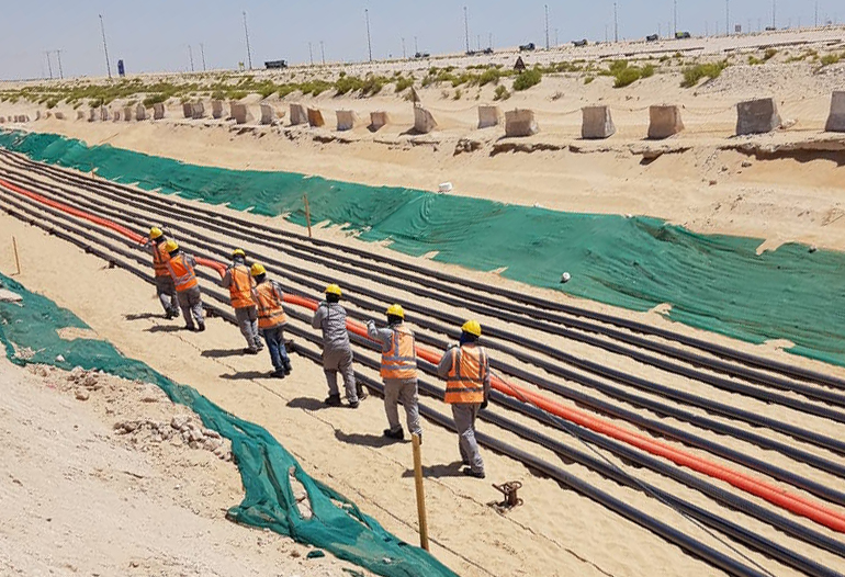 Power Supply to Dammam Housing Project