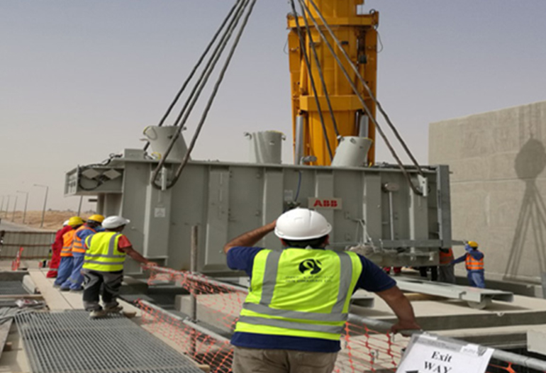Construction of 132/13.8 Kv Salahualdeen Substation #8219 in Riyadh