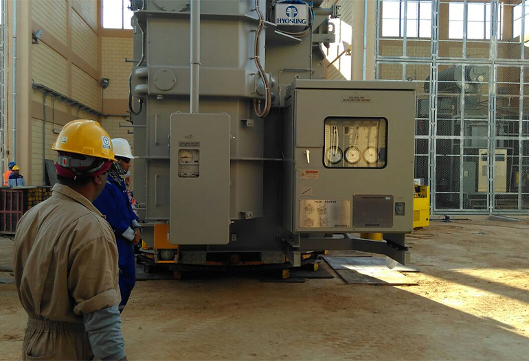 Reinforcement  of Hutat Sudair  132/33Kv Substation #8502 in Hutat Sudair