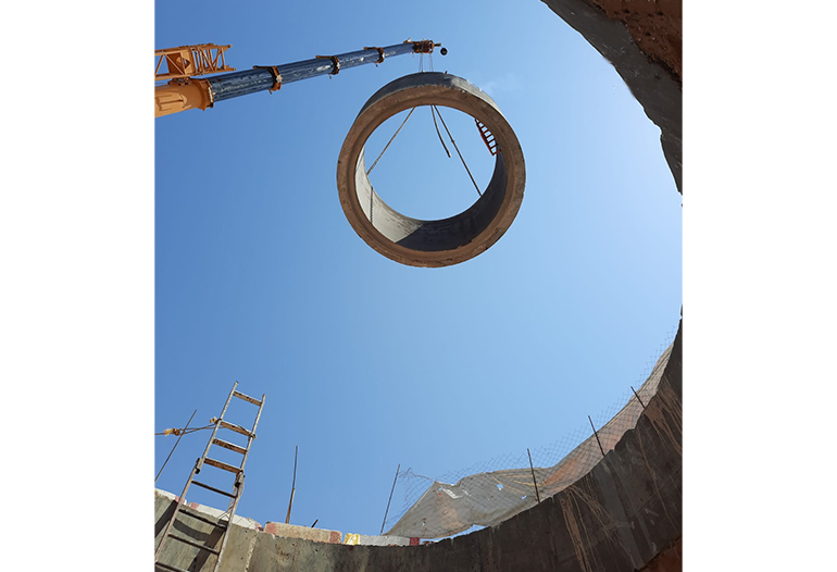 Construction of Sewer Lines and Sewerage Network in West Buraidah