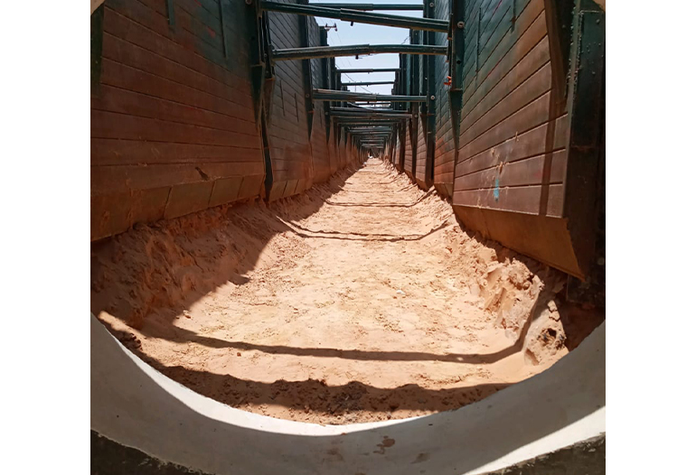 Construction of Sewer Lines and Sewerage Network in West Buraidah