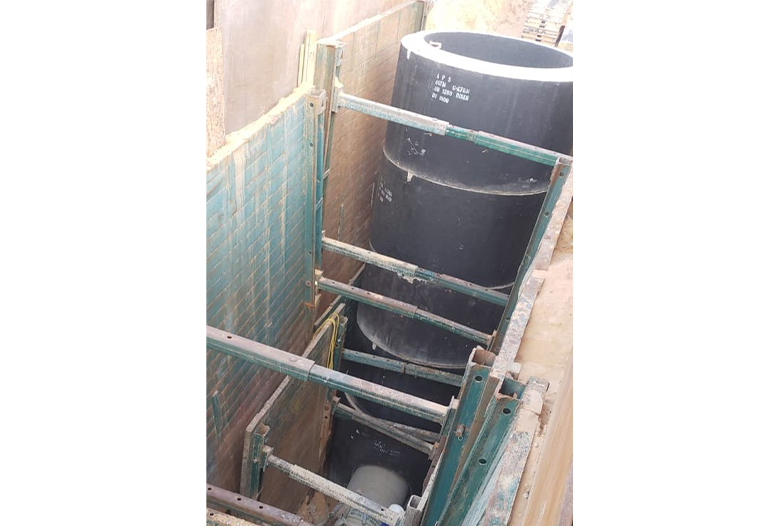 Construction of Sewer Lines and Sewerage Network in West Buraidah