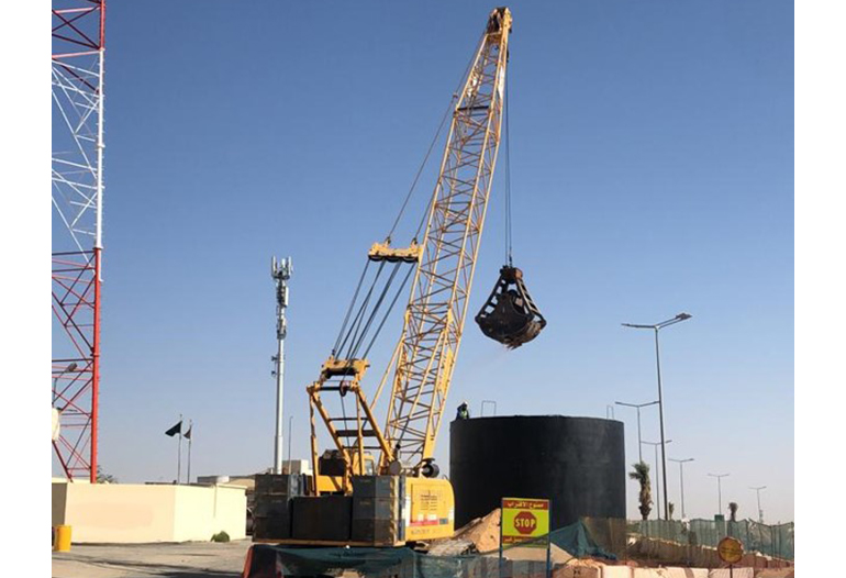 Construction of Sewer Lines and Sewerage Network in West Buraidah