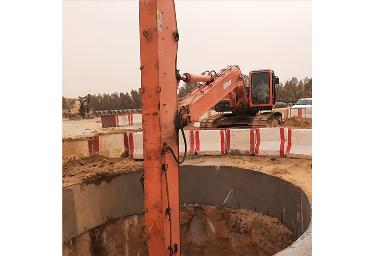 Construction of Sewer Lines and Sewerage Network in West Buraidah