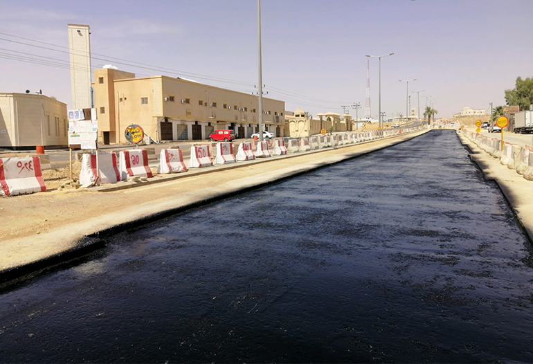 Construction of Sewer Lines and Sewerage Network in West Buraidah