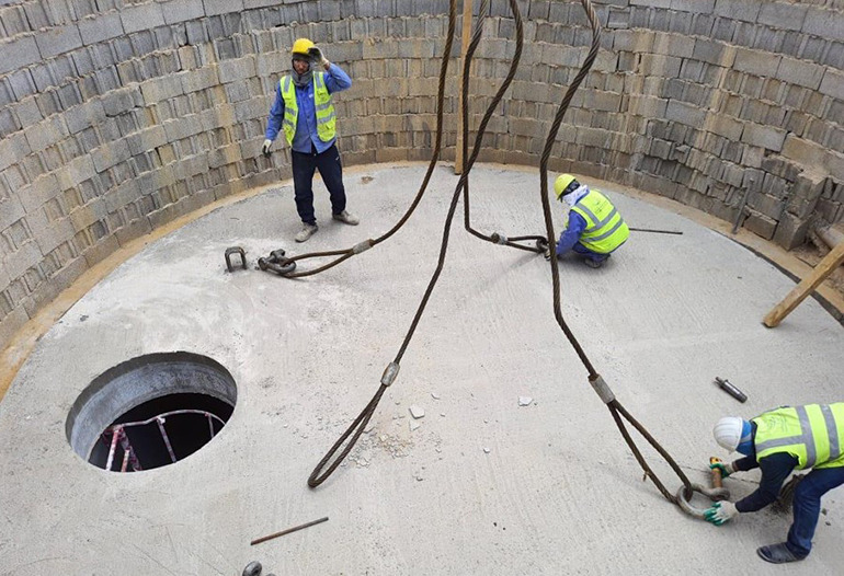 Construction of Sewer Lines and Sewerage Network in West Buraidah